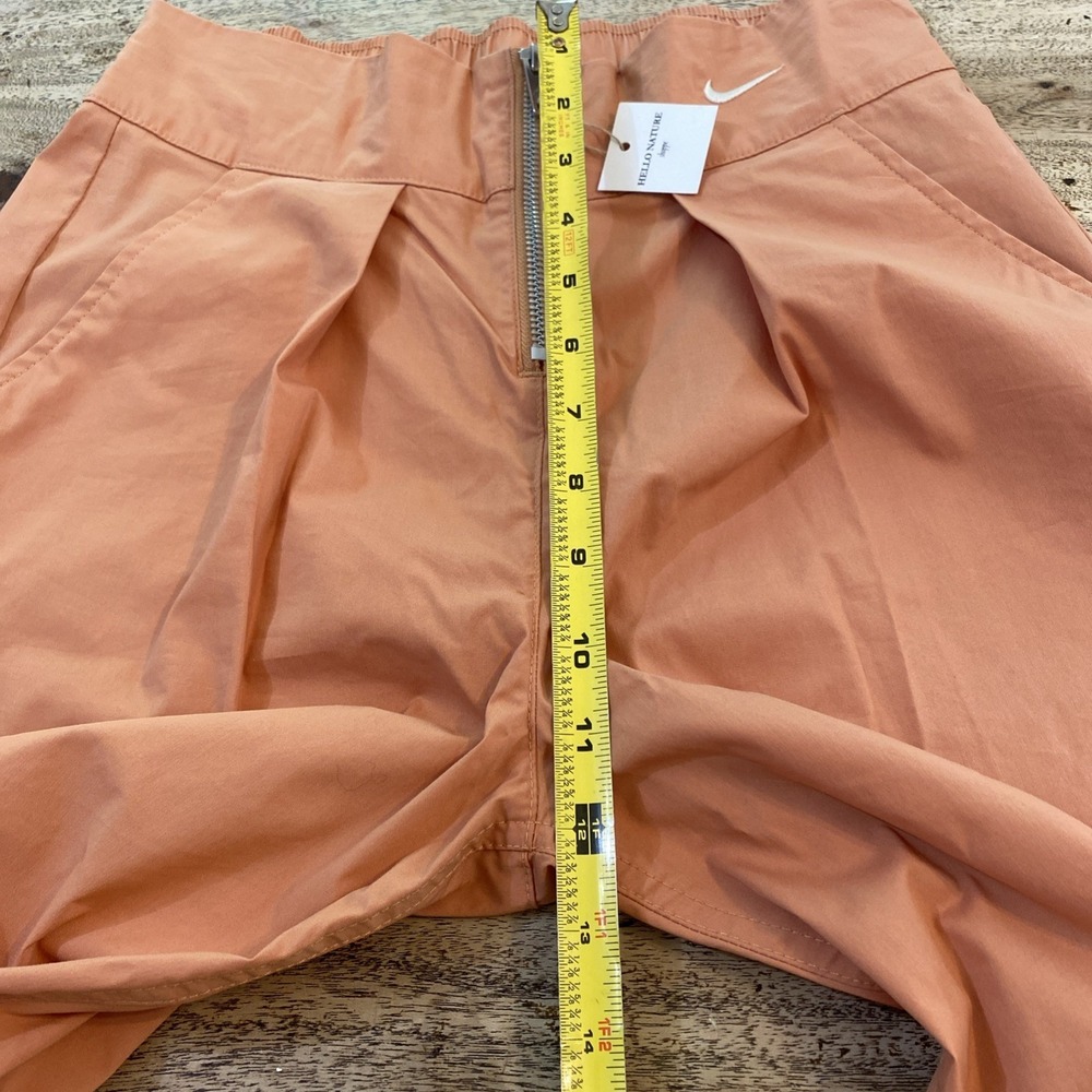NEW Nike Sportswear Everything Wovens Women's Mid-Rise Open-Hem Pants ORANGE M - Picture 14 of 15